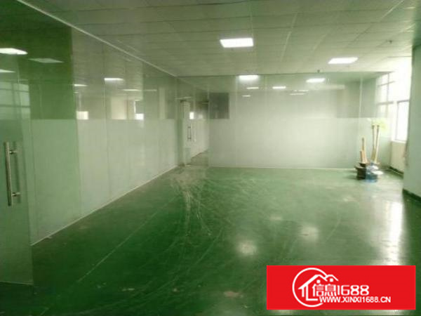 沙井107国道新桥高速路口芙蓉楼上790平精装修厂房出租