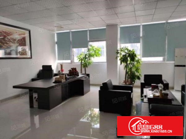 石岩北环路原房东楼上560平，豪华装修，无转让费厂房出租