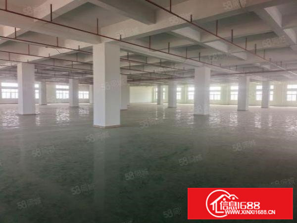 虎门新出楼上现成装修3850平米现成地坪漆，可分租可环