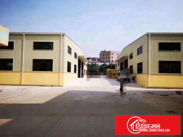 凤岗五联单一层钢结构厂房出租5900平方，空地大