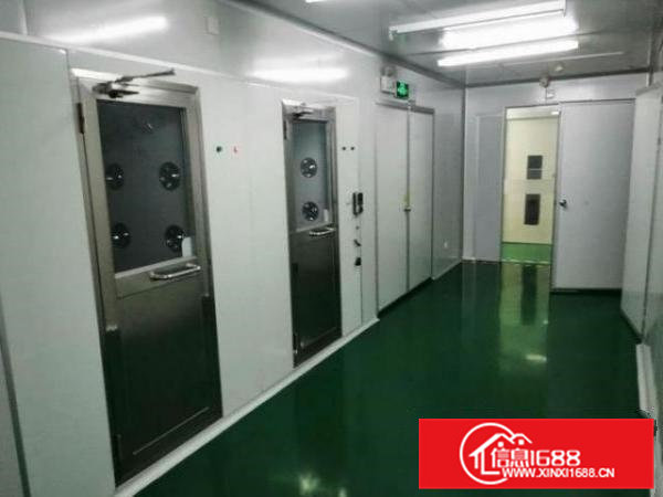 虎门北栅社区楼上2300平精装无尘车间带红本出租，过消防