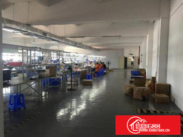 凤岗雁田布心带装修电子/加工类厂房出租1480平