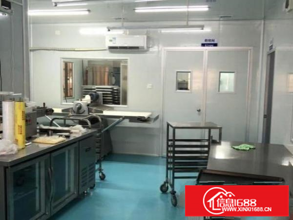 位于佛陈路旁，车间配套食品加工装修，有两吨货梯