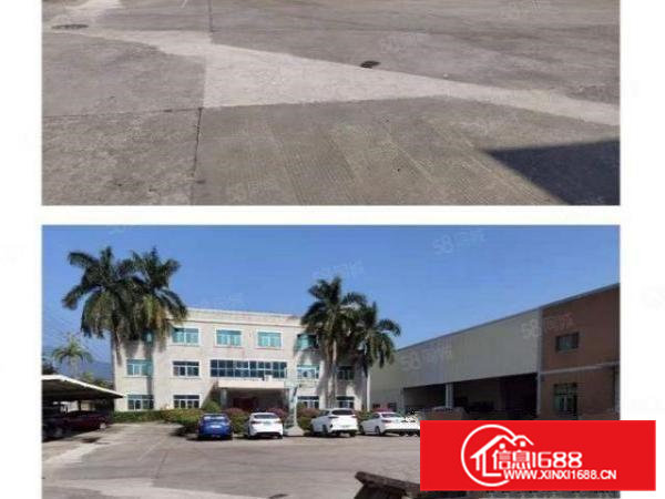 清溪大型工业区独门独院单一层带牛角15000平米厂房出租