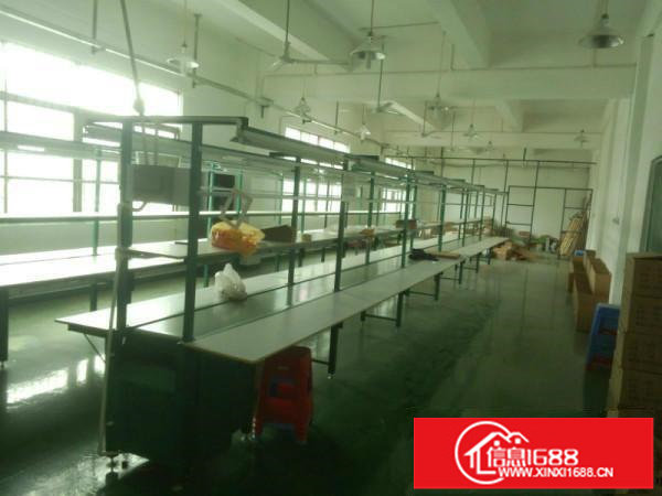 坂田杨美地铁口新出4楼800带装修厂房招租