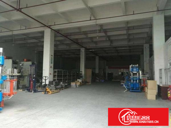 凤岗雁田月底空出6米高一楼厂房1680平出租