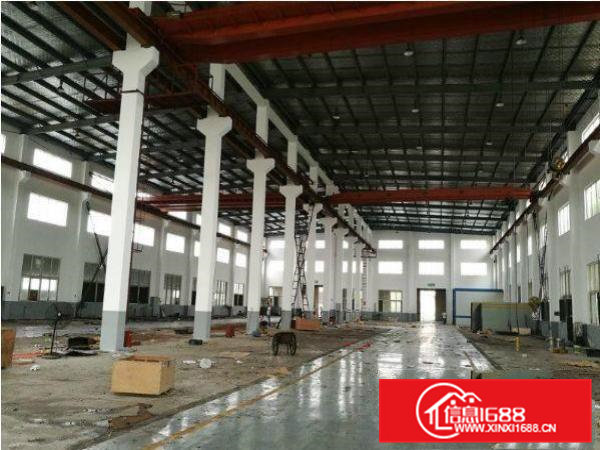 清溪谢坑2700平10米高行车钢构厂房出租空地大