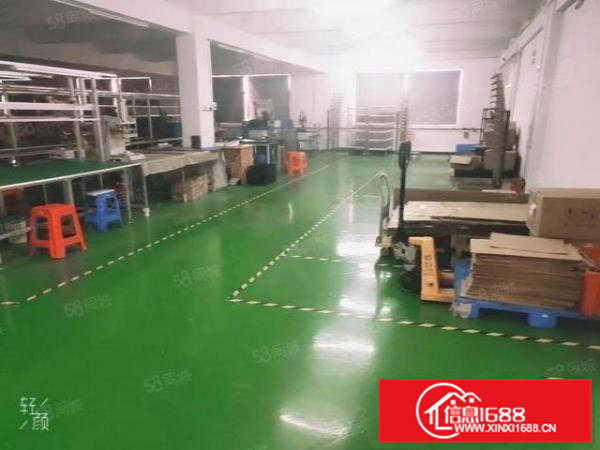 常平工业区楼上新出1600平米，带现成水电装修，地坪漆！