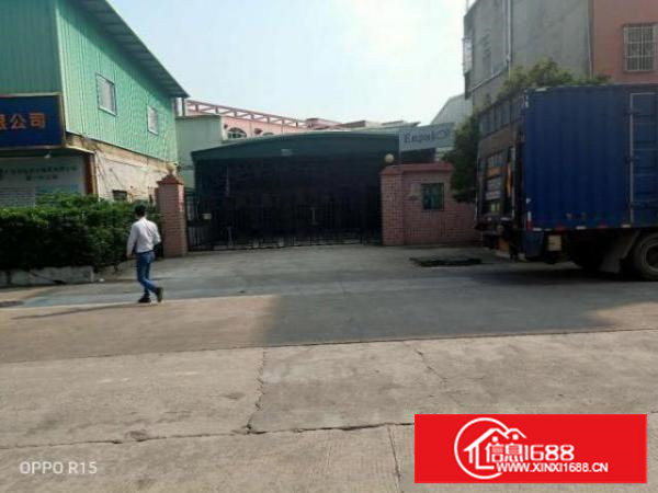 樟木头镇金河管理区原房东独院钢构厂房1600平方出租