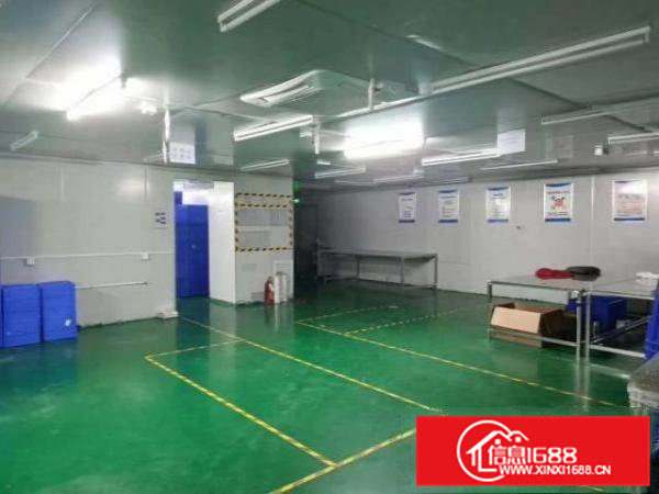 凤岗近深圳出租二楼无尘车间1300平水电办公齐全拎包入驻