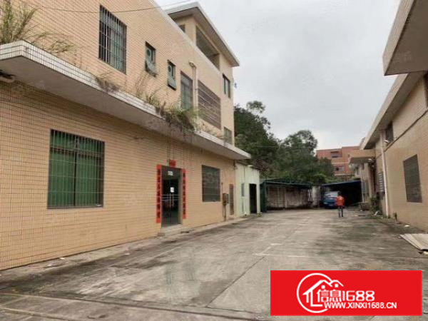 大朗洋乌工业区小独院两层厂房面积共800平.宿舍办公配套