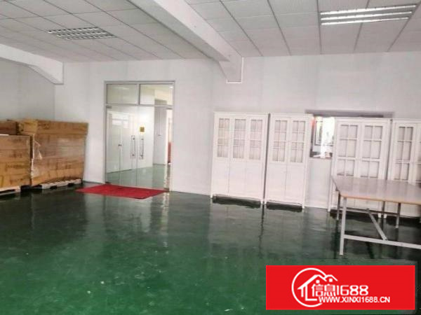 罗阳梅花新出2楼407平方厂房，有现成办公室，地坪漆吊顶