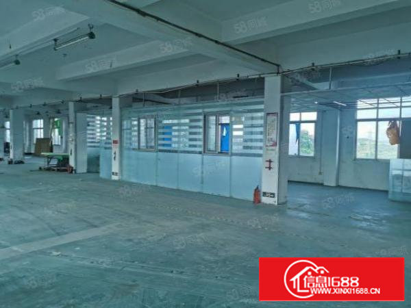 石岩北环路原房东楼上800平一整层厂房出租