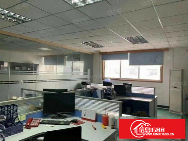 清溪三中原房东独院厂房分租二楼950平方现成装修办公室地坪漆