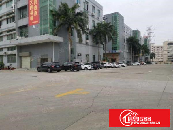 沙井西环路边1500平米带装修厂房出租