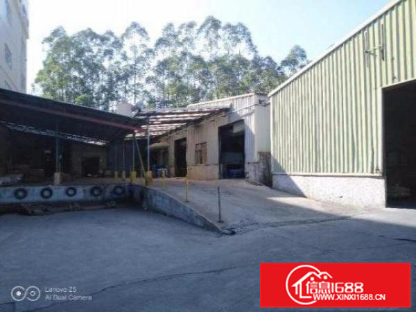 东莞凤岗独院钢结构厂房出租塑胶抽粒家具工艺品纸箱