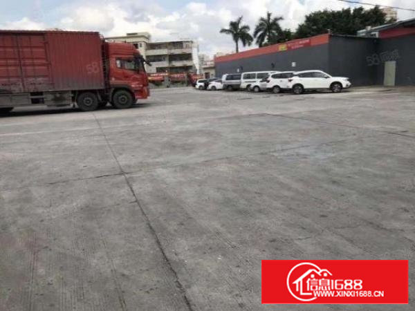 石岩塘头高速出口带卸货平台仓库4380平可分租仓