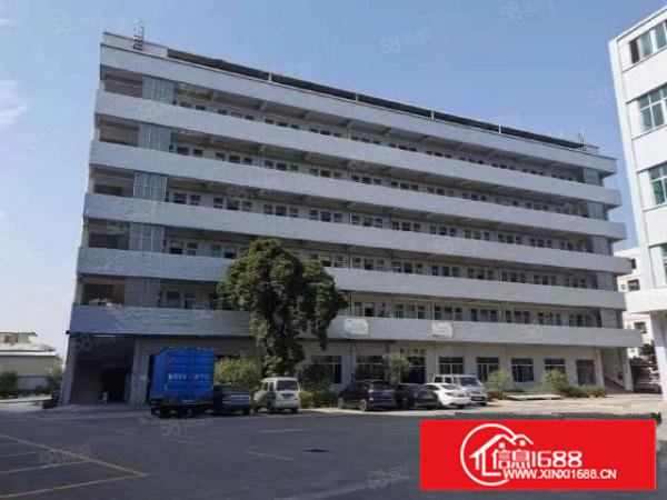 横沥成熟工业区新出楼上9500平方精装修，水电齐全，可办环评