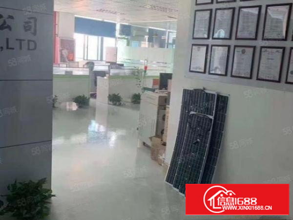 茶山新出500平方厂房，现成装修，水电齐全