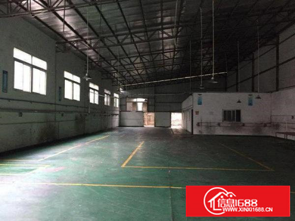 新安一楼1100平带装修水电齐全层高7米厂房招租