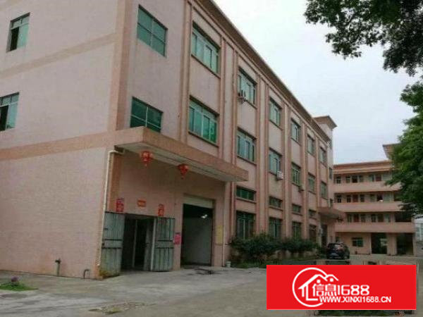 石岩龙眼山1楼厂房500平！有地坪漆，无公摊