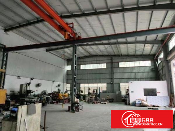 沙井庄村新玉路边新出9m高钢构一楼800平厂房出租。