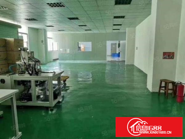 500平起分光明大型园区3楼豪华装修1100平厂房出租