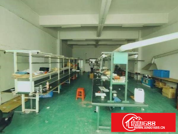 福永新和楼上300平方现成装修厂房出租