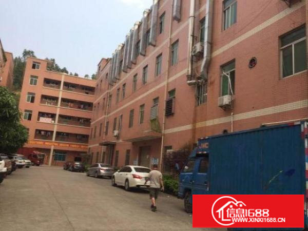 横岗简龙工业区独院四层6400平出租（可大小分租）