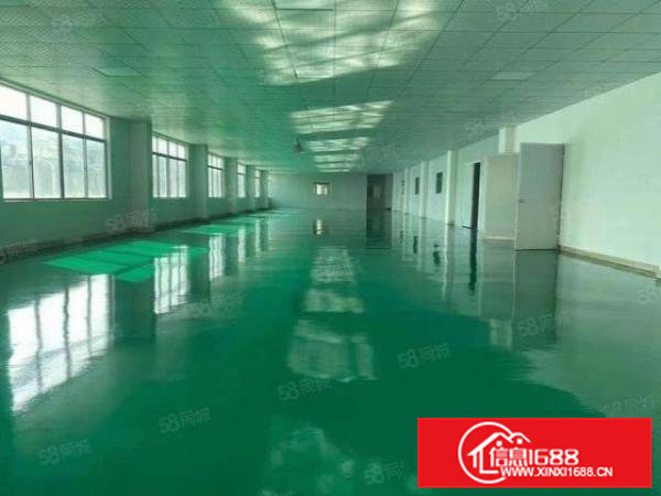 黄江靠近深圳三楼带地坪漆办公室装修厂房1500平方出租