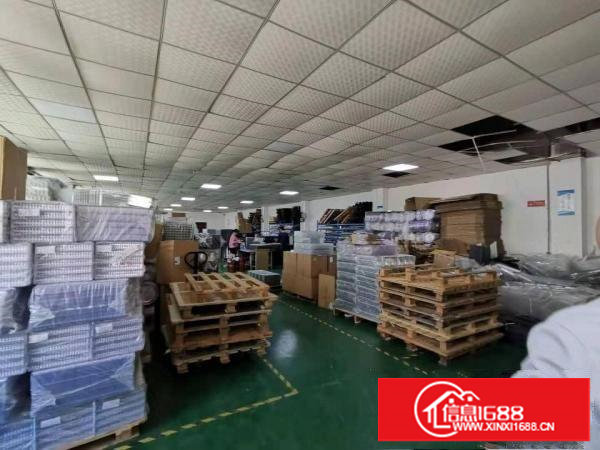 ~莲湖1350平米独院3楼厂房带精装修，消防红本手续齐~