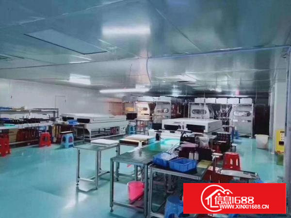 塘厦林村空出无尘车间1300平米，水电齐全，可直接拎包生产
