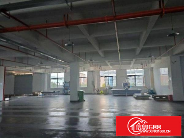 惠城区工业园厂房3000平分租全新地坪漆红本可办环评