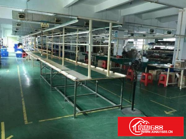 坪山田头新出楼上720平带装修厂房租12元