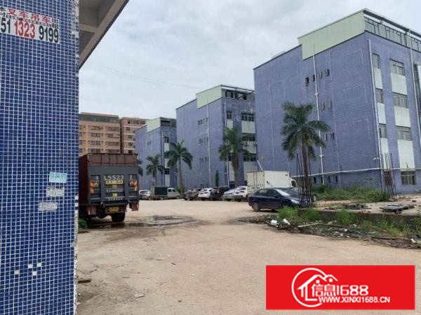 惠阳秋长工业园新出楼上带现成装修1150平无转让费