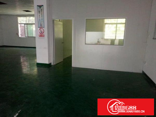 龙岗南联地铁站旁一楼300平带装修厂房出租