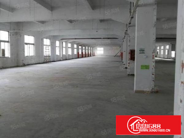 西乡固戍大门附近楼上整层2000平方厂房出租.可分租