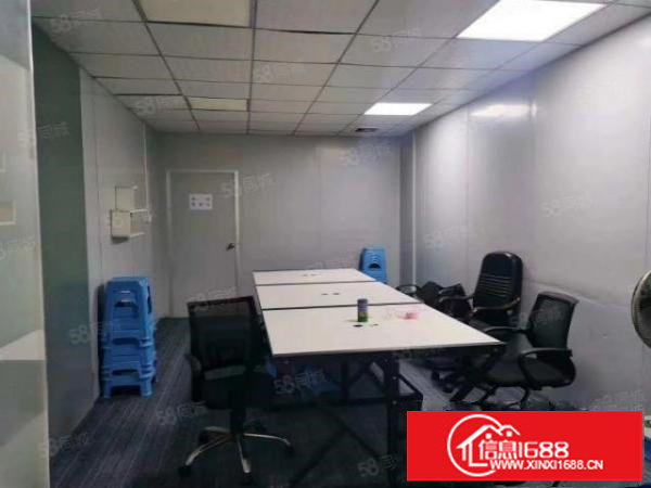 福永宝安大道边1200平带装修电子厂出租