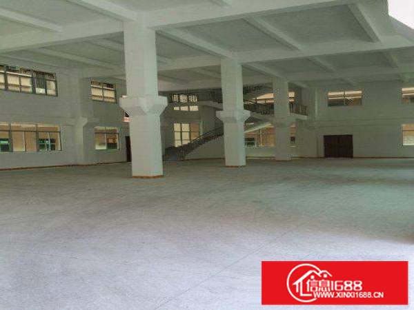 惠阳新圩标准厂房楼上800平出租，证件齐全，交通便利行业无求