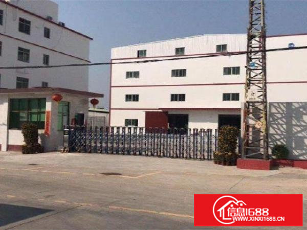 横沥三江工业区旁独院标准厂房1500平，工业用地，价格便宜