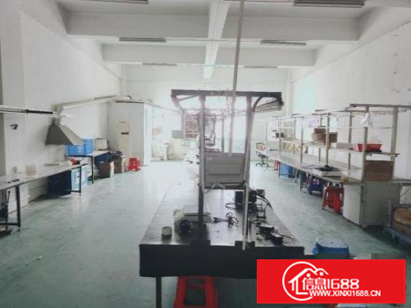 福永新和楼上300平方现成装修厂房出租