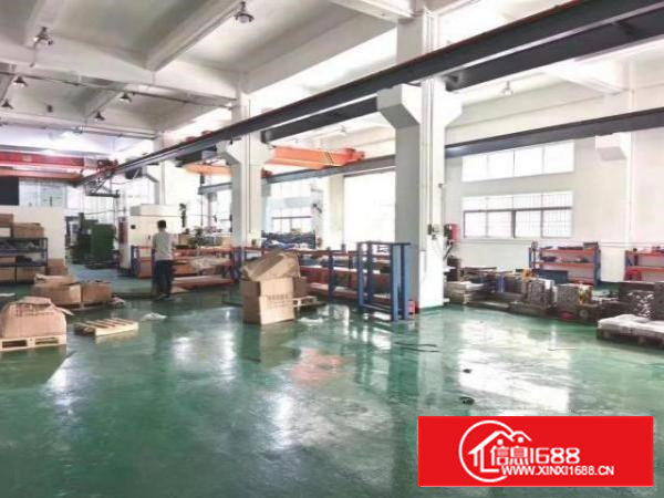 沙井步涌同富裕一楼1100平米带行车精装修厂房出租