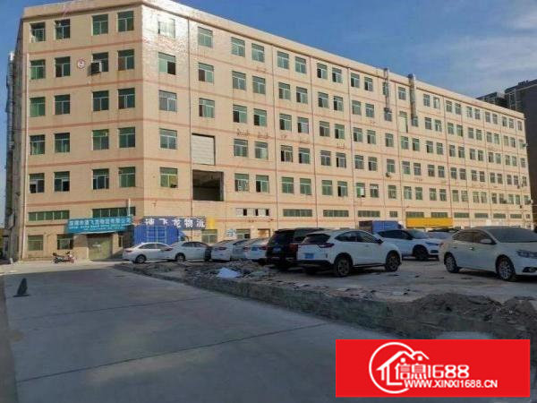 横岗六约原房东带红本厂房直租，带装修930平，人流量大