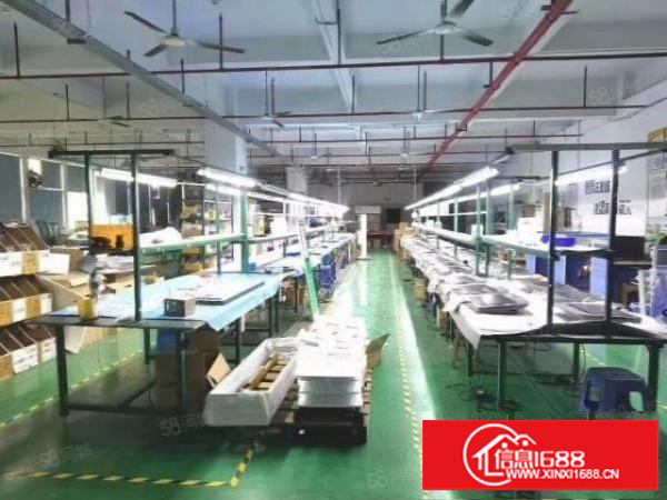 石岩上屋地铁口旁新出楼上1200平带装修厂房