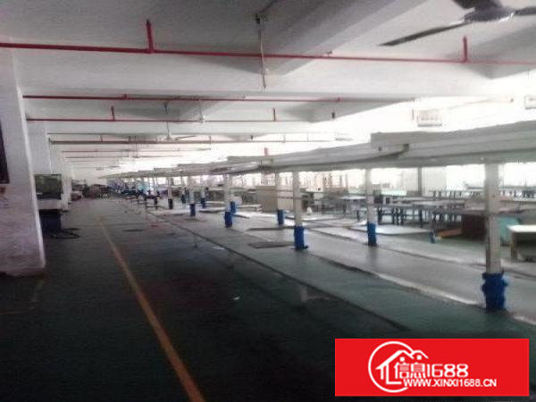 坪山新区三洋湖工业大道楼上500平带办公室装修厂房招租