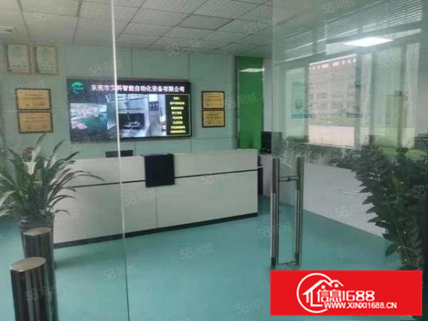 黄江镇工业聚集区工业园分租一二楼3800平方带精装修厂房出租