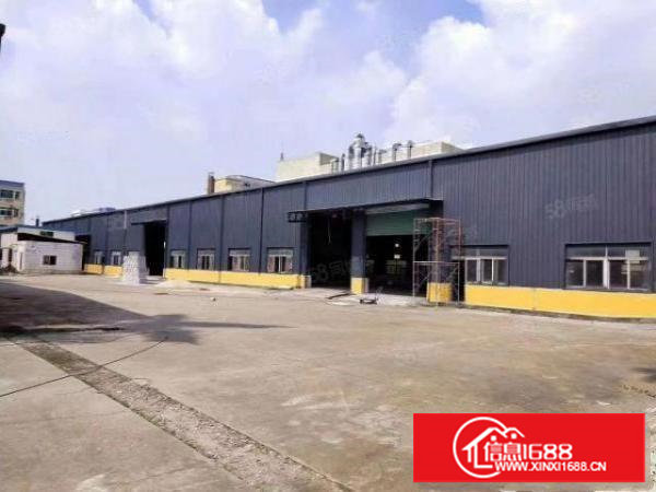 3000平花园式钢构厂房招租，8米高