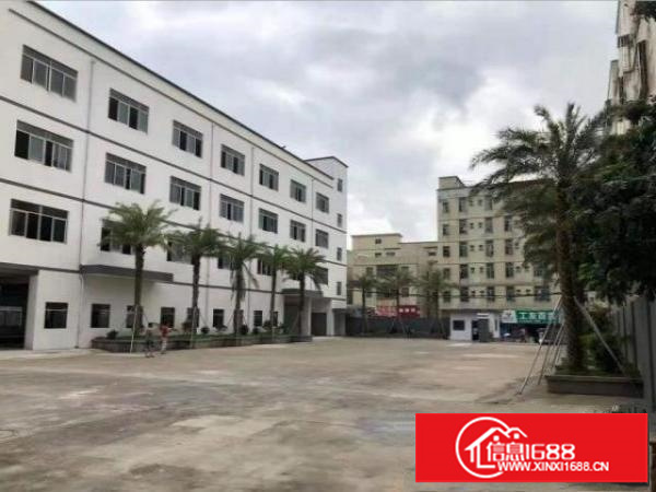 公明西田标准厂房三楼890平方出租，形象好有电梯