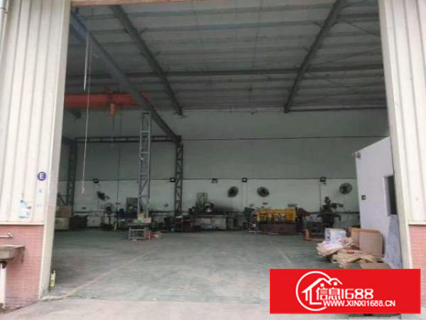 沙井庄村新玉路边新出9m高钢构一楼800平厂房出租。