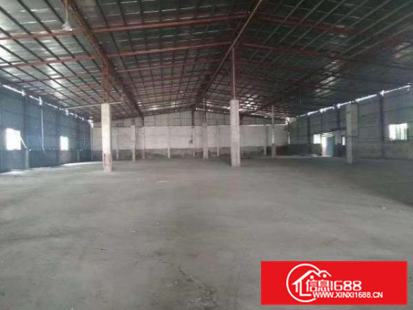 滴水7米高带卸货平台钢构厂房出租2300平米适合各种行业